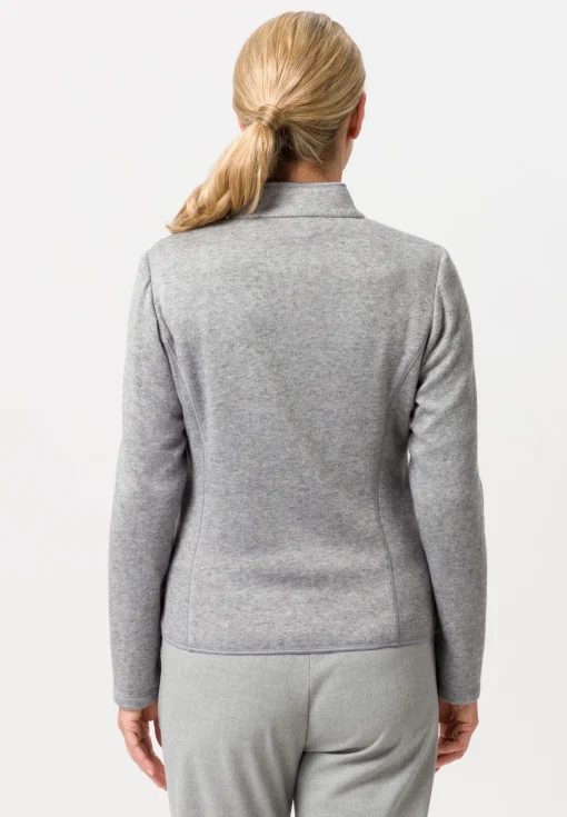 Blazer in Strickoptik