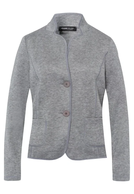 Blazer in Strickoptik