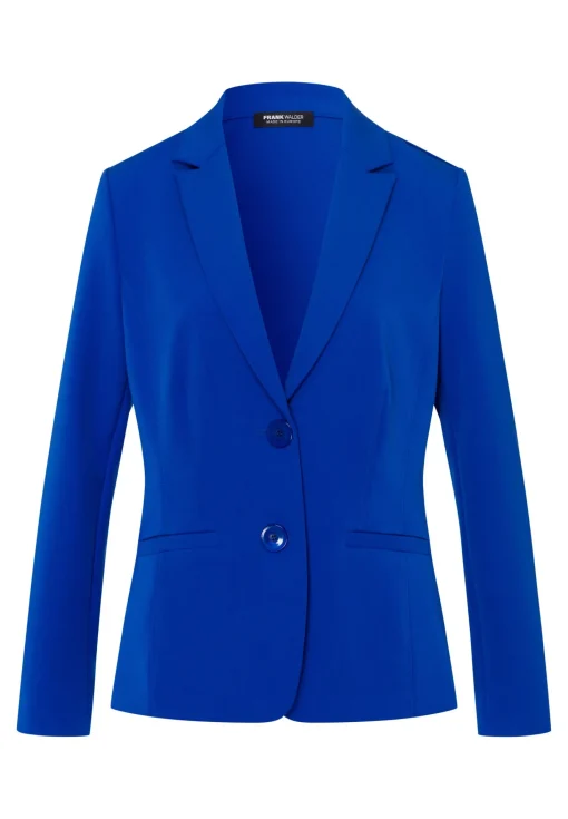 Blazer mit abgesteppten Nähten