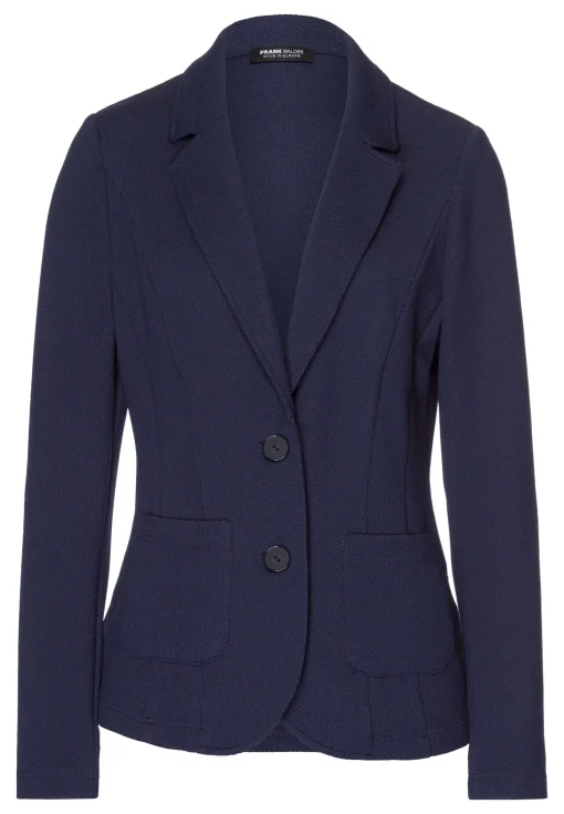 Blazer mit aufgesetzten Taschen