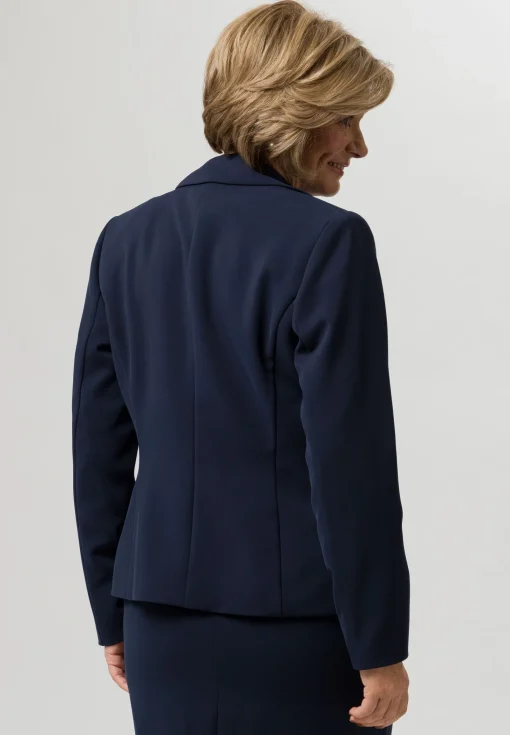 Blazer mit farblich abgestimmten Knöpfen
