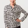 Bluse mit abnehmbarer Schleife