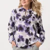 Bluse mit floralem Blütenprint