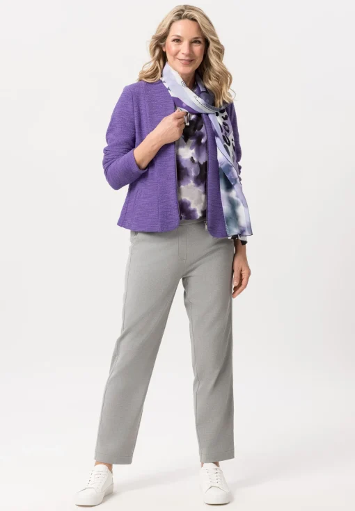 Bluse mit floralem Blütenprint