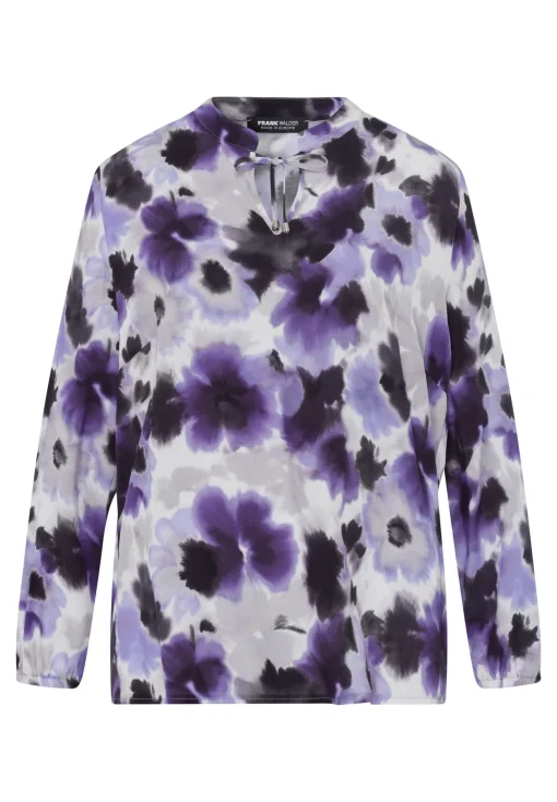 Bluse mit floralem Blütenprint