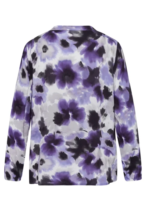 Bluse mit floralem Blütenprint