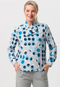 Bluse mit Manschettenärmeln