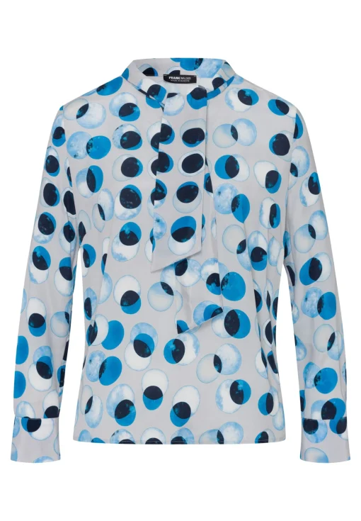 Bluse mit Manschettenärmeln