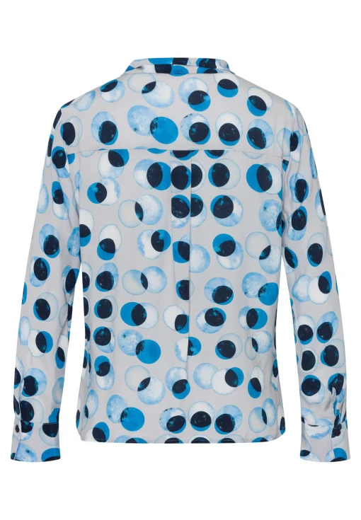 Bluse mit Manschettenärmeln