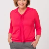 Bluse mit moderner Schluppe
