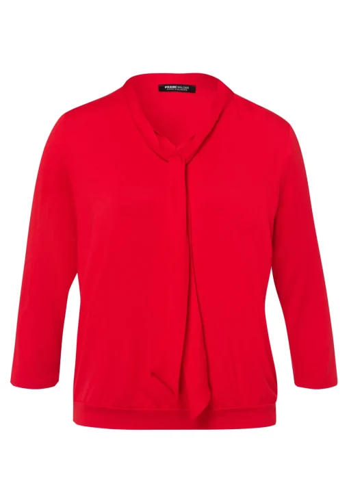 Bluse mit moderner Schluppe