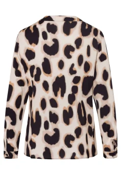 Bluse mit modischer Schluppe