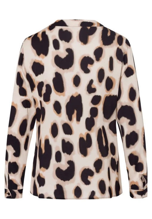 Bluse mit modischer Schluppe