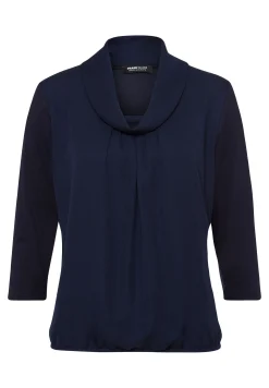 Blusenshirt in figurumspielender Passform