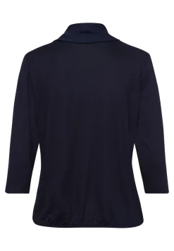 Blusenshirt in figurumspielender Passform