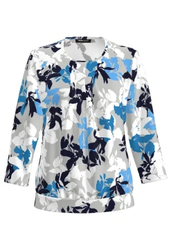 Blusenshirt in trendigem Blütendesign