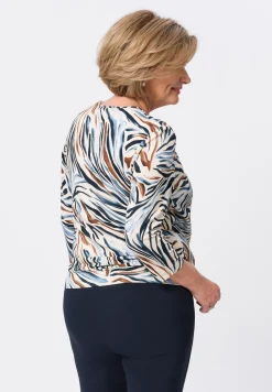 Blusenshirt mit bequemen Saumbund