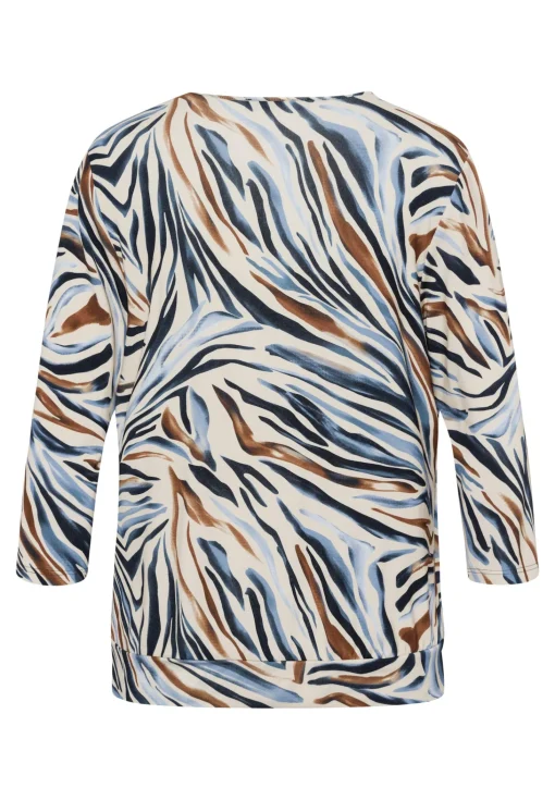 Blusenshirt mit bequemen Saumbund