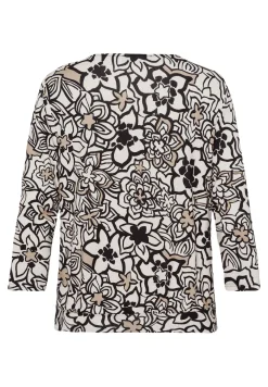 Blusenshirt mit dekorativen Ösen