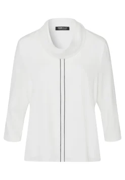 Blusenshirt mit edler Ziernaht