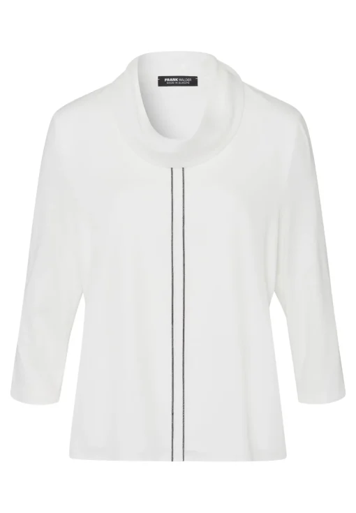 Blusenshirt mit edler Ziernaht