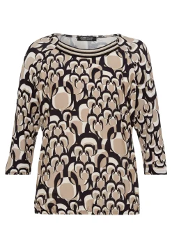 Blusenshirt mit elastischem Saum