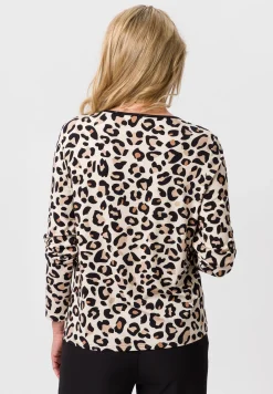 Blusenshirt mit eleganten Farbakzenten