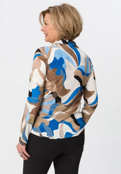 Blusenshirt mit Hemdblusenkragen