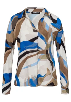 Blusenshirt mit Hemdblusenkragen