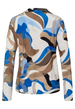 Blusenshirt mit Hemdblusenkragen
