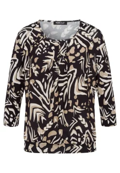 Blusenshirt mit kleiner Passe