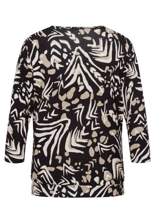Blusenshirt mit kleiner Passe