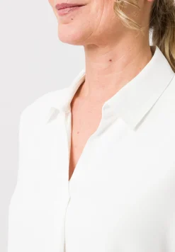Blusenshirt mit lockerer Falte