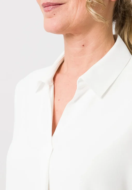 Blusenshirt mit lockerer Falte