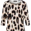 Blusenshirt mit modernem Alloverprint