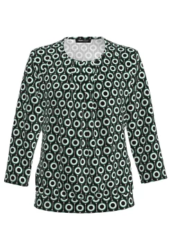 Blusenshirt mit modernem Dessin