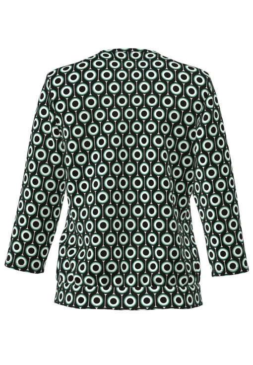 Blusenshirt mit modernem Dessin