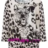 Blusenshirt mit modischem Animalprint