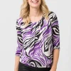 Blusenshirt mit modischen Falten