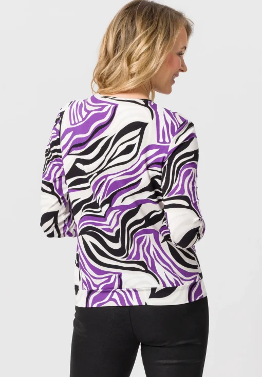 Blusenshirt mit modischen Falten