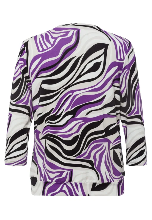 Blusenshirt mit modischen Falten