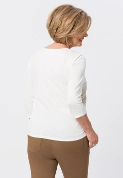 Blusenshirt mit Print auf der Vorderseite