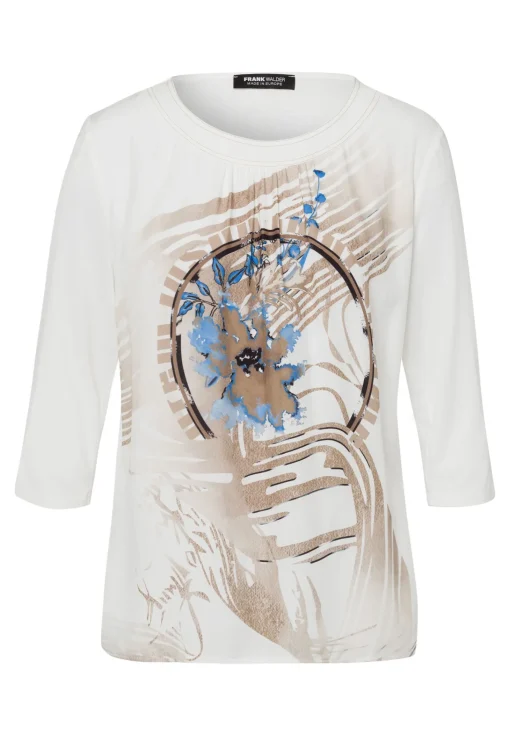 Blusenshirt mit Print auf der Vorderseite
