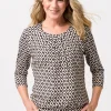 Blusenshirt mit Rundhalsausschnitt