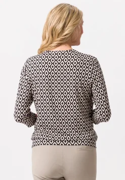 Blusenshirt mit Rundhalsausschnitt