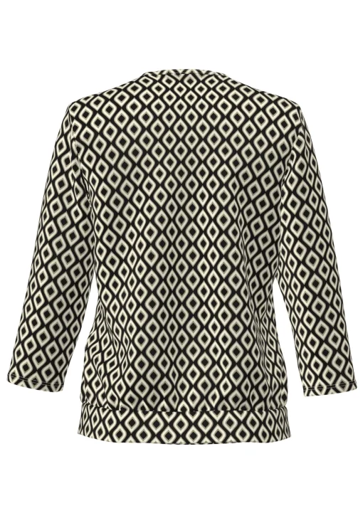 Blusenshirt mit Rundhalsausschnitt