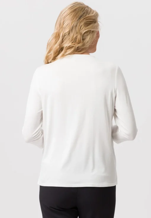 Blusenshirt mit schmückender Ziernaht