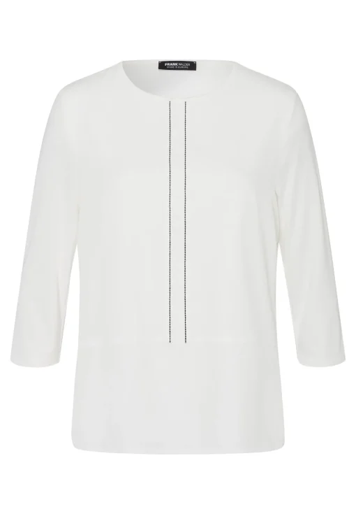 Blusenshirt mit schmückender Ziernaht
