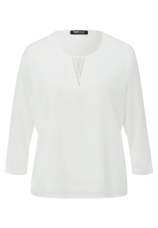 Blusenshirt mit Schmuckkette