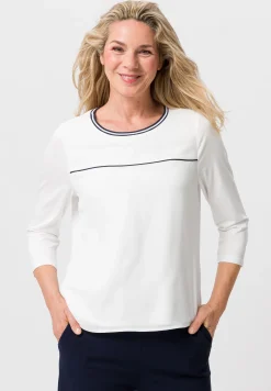 Blusenshirt mit Strickbündchen